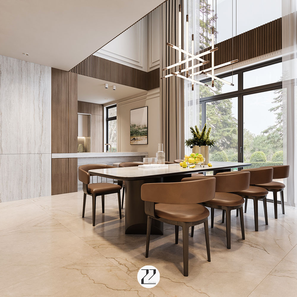 thiết kế nhà phố chị hồng