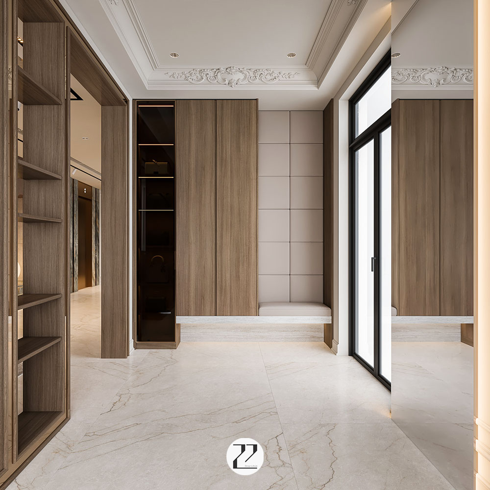 thiết kế nhà phố chị hồng